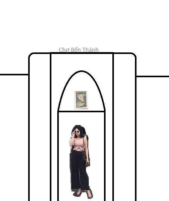 Cô gái mắc sai lầm lớn khi nhờ dân mạng sửa bức ảnh chụp lần đầu tiên ở chợ Bến Thành